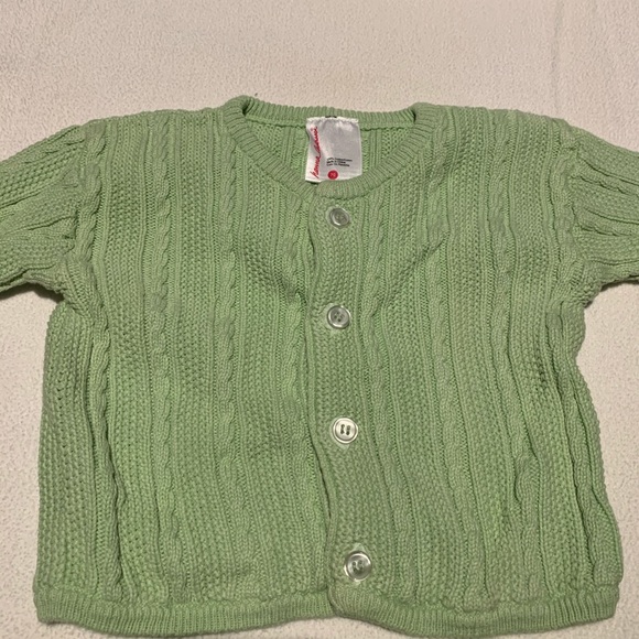 Hanna Andersson baby cotton sweater/pant set - Picture 2 of 3